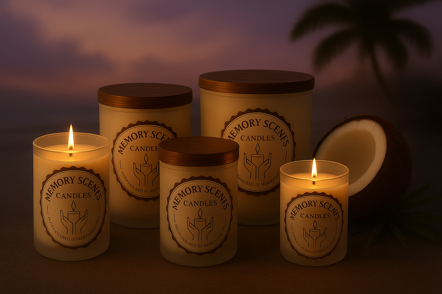 Updated Memory Scents Candles Logo